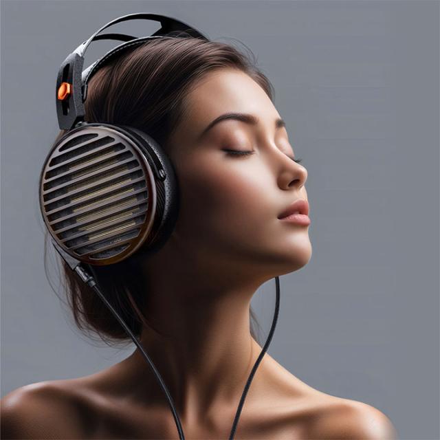 FIIO FT7 Black ヘッドホン 有線ヘッドホン 開放型 平面磁界ドライバー