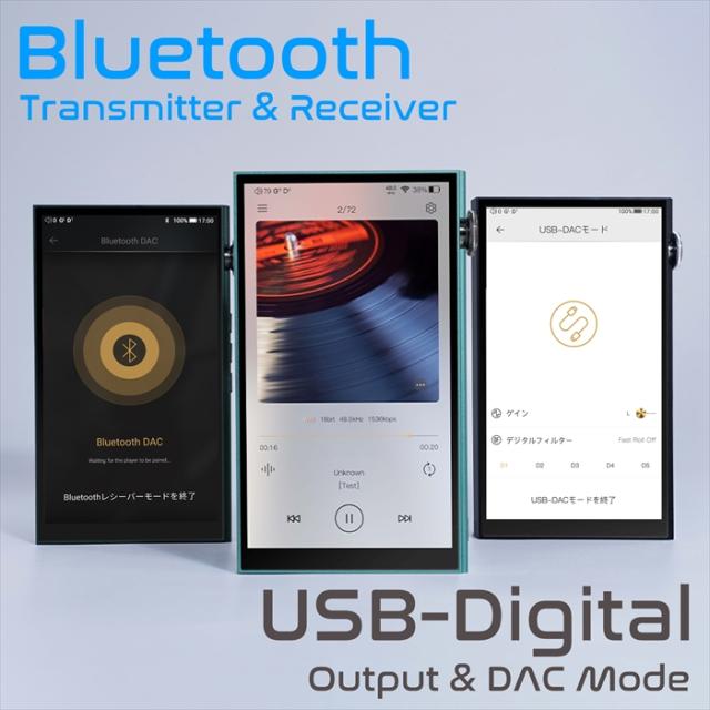 iBasso Audio DX180 Green 音楽プレーヤー ポータブル
