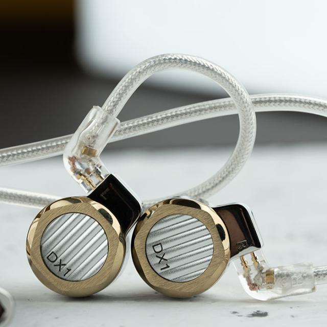 LETSHUOER DX1 - 4.4mm 有線 イヤホン カナル型 リケーブル対応