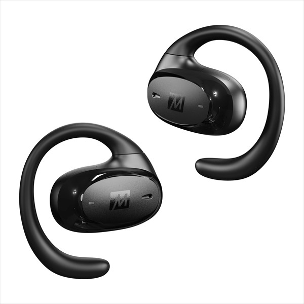 MEE audio AIRHOOKS PRO ブラック オープンイヤー型イヤホン ワイヤレスイヤホン Bluetooth 防水 耳かけ 耳を塞がない (送料無料)