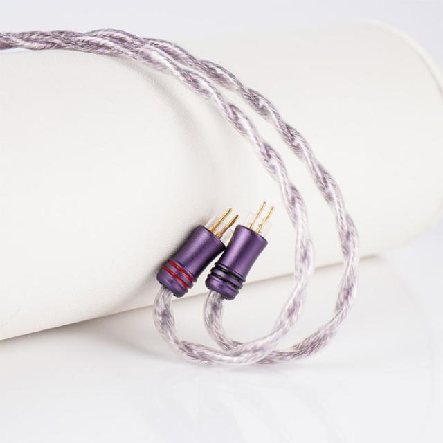NICEHCK Ace Lilac (2Pin 4.4mm) イヤホンケーブル リケーブル用 耳