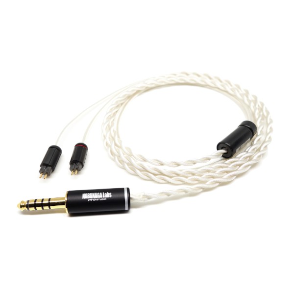 NOBUNAGA Labs　PLIISEN777オプションケーブル 4.4mm5極バランス/カスタムIEM2pin ノブナガラボ イヤホンケーブル(NL-PLOP4.4)の通販は