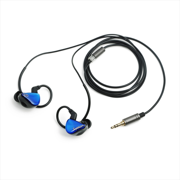 qdc SUPERIOR Azure Blue キューディーシー 有線イヤホン カナル