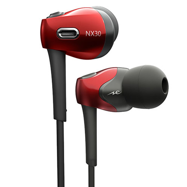 radius HP-NX30R レッド ハイレゾ対応 カナル型イヤホン (送料無料)の通販は