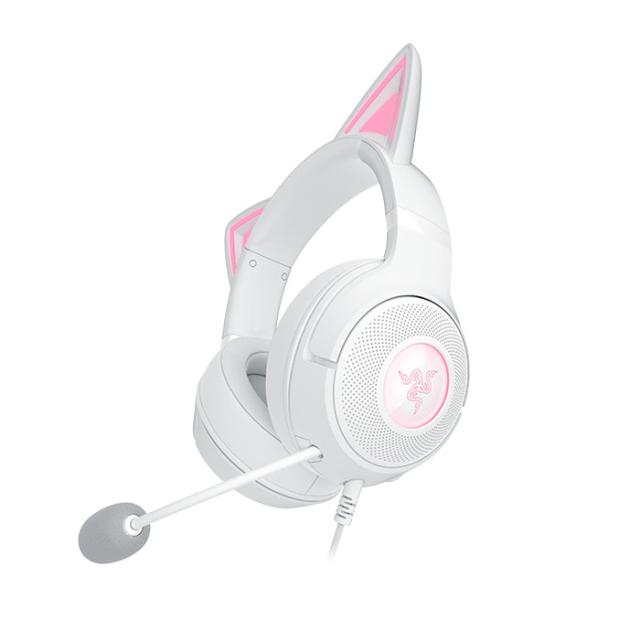 Razer猫耳ヘッドホン(ゲーミングヘッドセット) Razer Kraken Kitty V2 