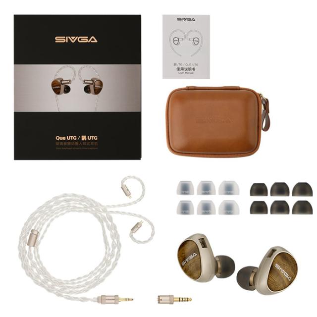SIVGA Que UTG リケーブル可能イヤホン