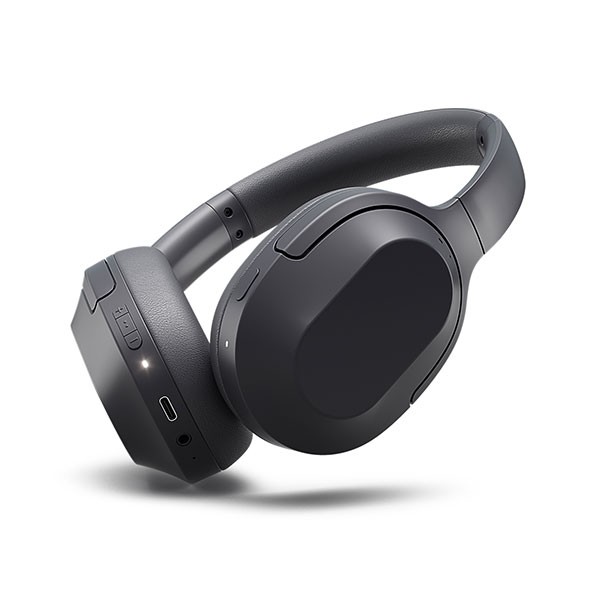 ワイヤレスヘッドホン ノイズキャンセリング ブラック Bluetooth