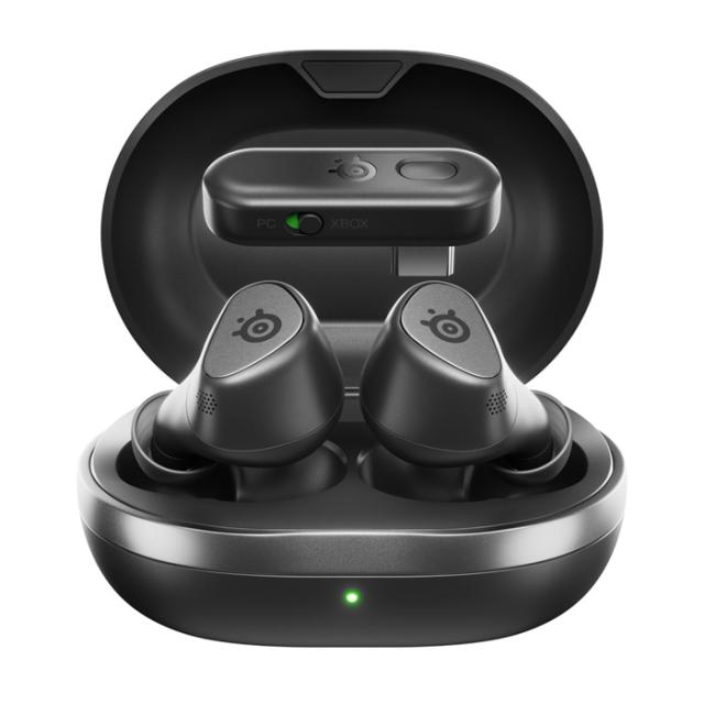 SteelSeries Arctis GameBuds X Black (Xbox用) ゲーミングイヤホン イヤホン Bluetooth ワイヤレス スティールシーリーズ カナル型イヤホン