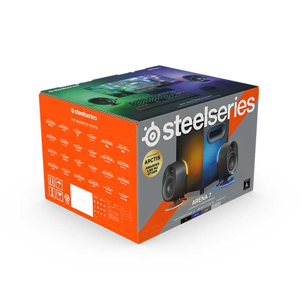 (〜10/20まで！SteelSeriesセール！) (お取り寄せ) SteelSeries Arena 7 スティールシリーズ スピーカー ゲーミングスピーカーシステム B