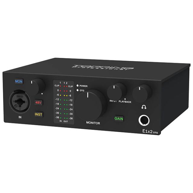 TOPPING Professional E1x2 OTG White オーディオインターフェース 1in