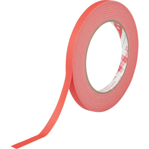 スリーエム ジャパン　3M　スコッチ　クレープマスキングテープ　２４７Ｎ　赤　４００ｍｍＸ５０ｍ　【6個】　【品番：247N RED 400X50】