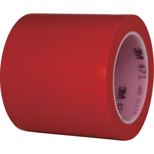 スリーエム ジャパン　3M　高機能ラインテープ　４７１　ＲＥＤ　１００ｍｍ×３２ｍ　【品番：471 RED 100X32 1P】
