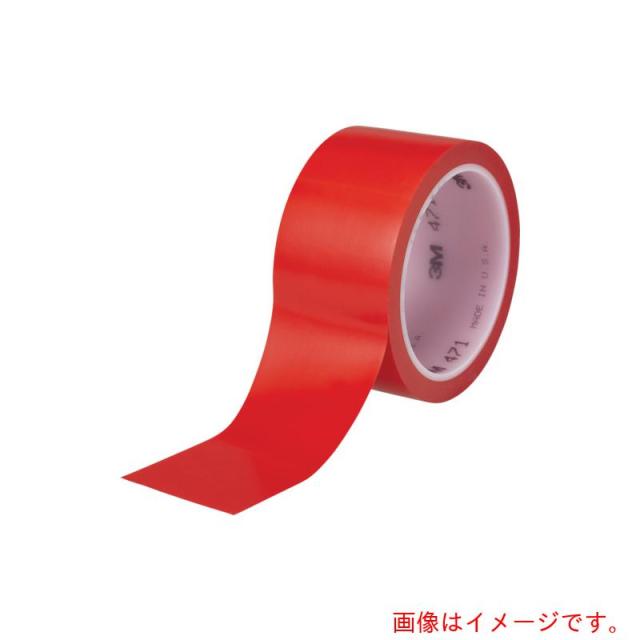 スリーエム ジャパン　3M　高機能ラインテープ　４７１　赤　５０ｍｍＸ３２．９ｍ　個装　【品番：471 RED 50X32 K】