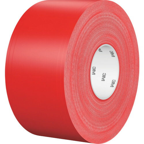 スリーエム ジャパン　3M　超高耐久ラインテープ　９７１Ｌ　赤　６０９．６ｍｍ　Ｘ　３２．９ｍ　【品番：971L RED 609X32】