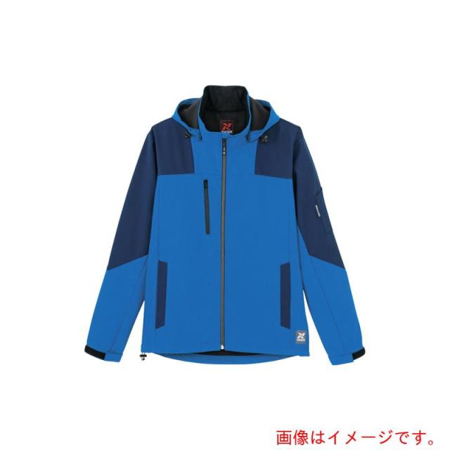 アイトス（AITOZ）　裏フリースジャケット　ＡＺ１０３１２ー００６　ブルー　Ｓ　【品番：AZ-10312-006-S】