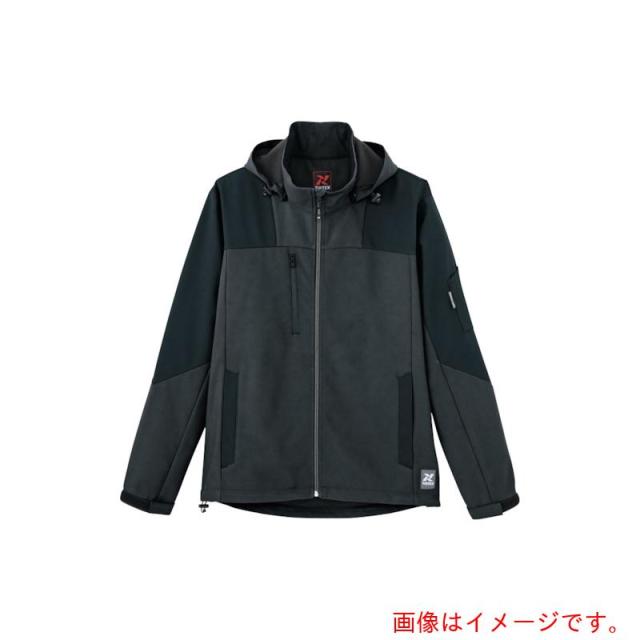 アイトス（AITOZ）　裏フリースジャケット　ＡＺ１０３１２ー０１４　チャコール　ＬＬ　【品番：AZ10312-014-LL】