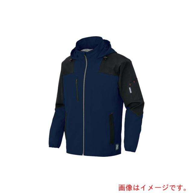 アイトス（AITOZ）　フードインジャケット　ＡＺ１０３１３ー００８　ネイビー　ＬＬ　【品番：AZ10313-008-LL】