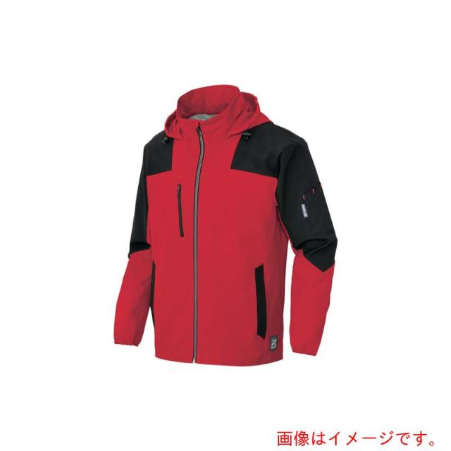 アイトス（AITOZ）　フードインジャケット　ＡＺ１０３１３ー００９　レッド　５Ｌ　【品番：AZ10313-009-5L】