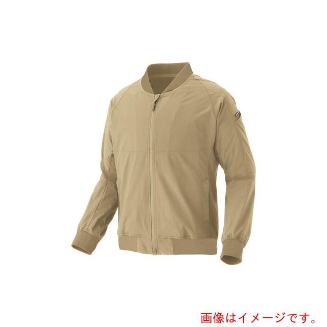 アイトス（AITOZ）　ＨＵＭＡ３Ｄストレッチ軽防寒ブルゾン（男女兼用）ＡＺ１０３１７　ライトカーキ　５Ｌ　【品番：AZ10317-125-5L】