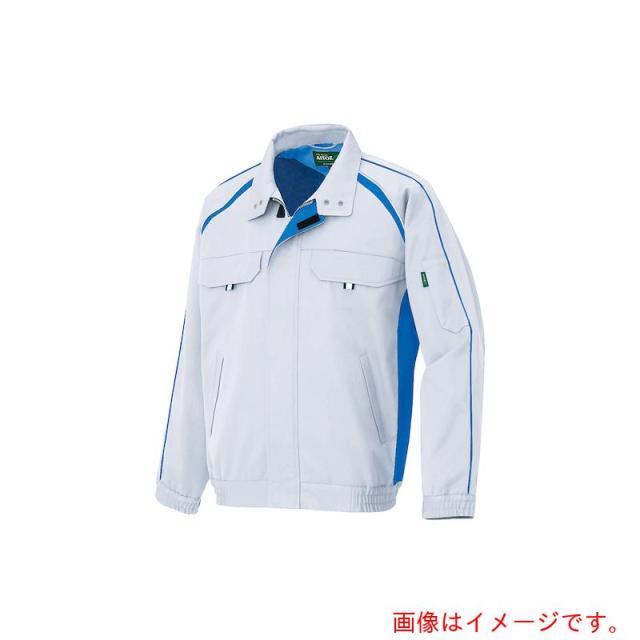アイトス（AITOZ）　長袖ブルゾン（男女兼用）ＡＺ１７０１　シルバーグレー　４Ｌ　【品番：AZ1701-003-4L】