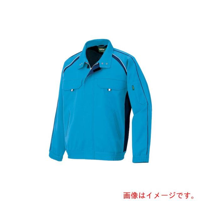 アイトス（AITOZ）　長袖ブルゾン（男女兼用）ＡＺ１７０１　スカイブルー　５Ｌ　【品番：AZ1701-026-5L】