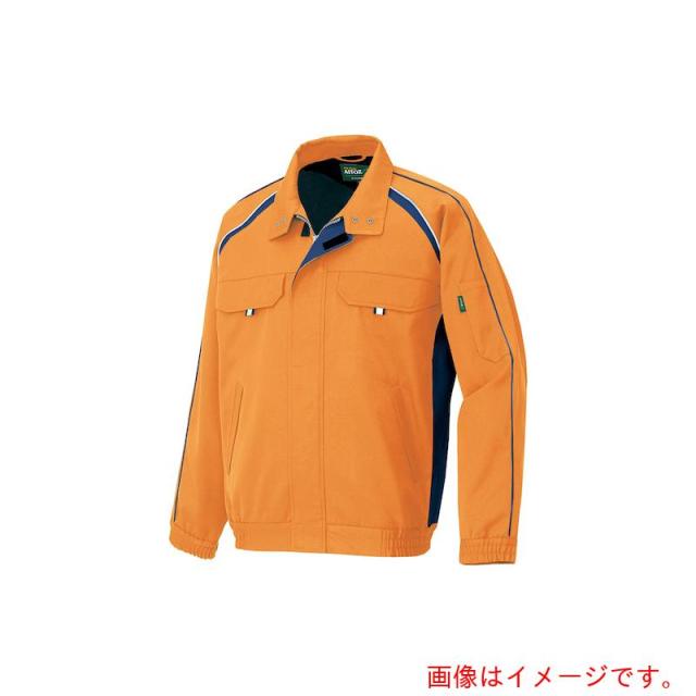 アイトス（AITOZ）　長袖ブルゾン（男女兼用）ＡＺ１７０１　オレンジ　５Ｌ　【品番：AZ1701-063-5L】