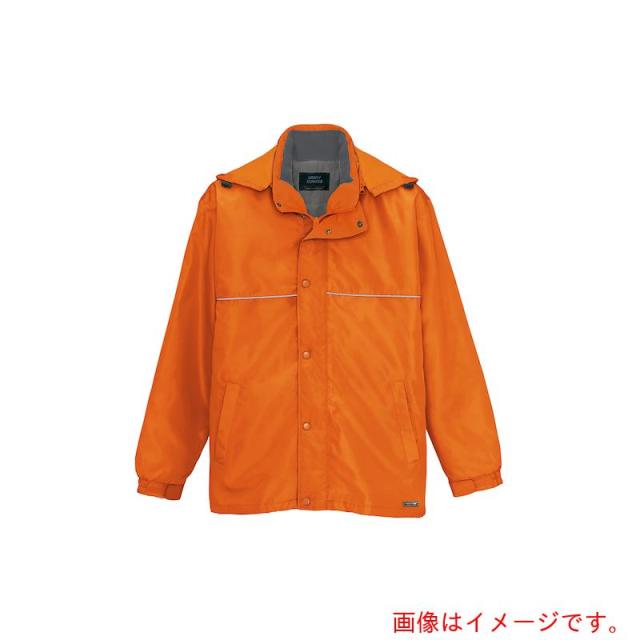アイトス（AITOZ）　防寒着　３ＷＡＹショートコート（男女兼用）　ＡＺ１９６０　オレンジ　３Ｌ　【品番：AZ1960-163-3L】