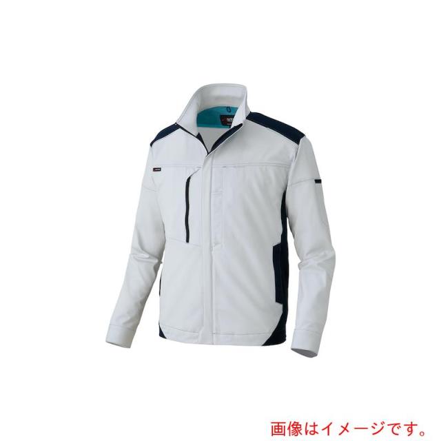 アイトス（AITOZ）　ウルトラストレッチブルゾン（男女兼用）　ＡＺ２４０１　シルバーグレー　６Ｌ　【品番：AZ2401-003-6L】