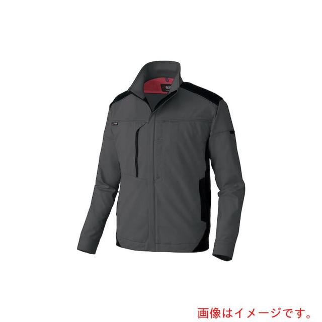 アイトス（AITOZ）　ウルトラストレッチブルゾン（男女兼用）　ＡＺ２４０１　チャコール　５Ｌ　【品番：AZ2401-014-5L】
