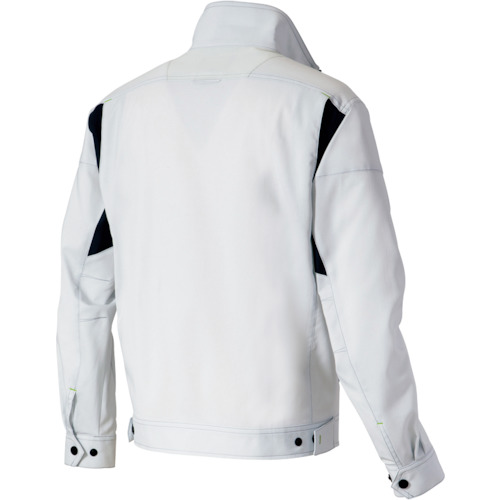 アイトス（AITOZ）　長袖ブルゾンストレッチ裏綿（ライトフィックス）　レッドＬＬ　【品番：AZ2501-009-LL】