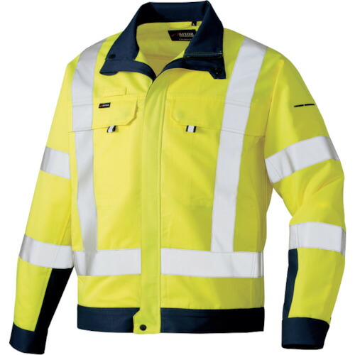 アイトス（AITOZ）　高視認作業ブルゾンハイパーイエロー４Ｌ　【品番：AZ27010914L】