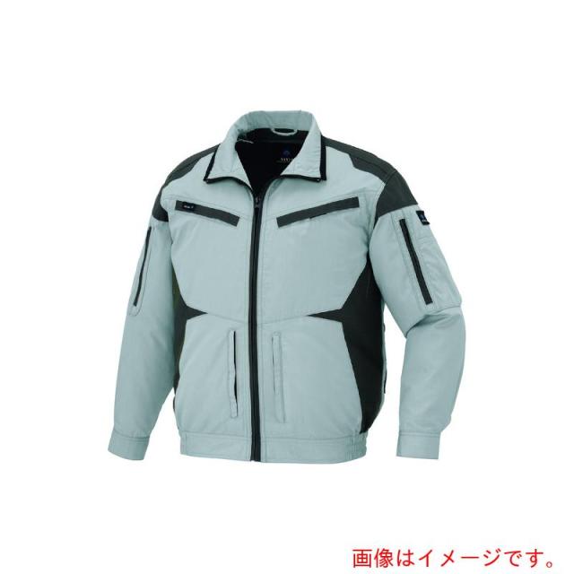 アイトス（AITOZ）　空調服用長袖ブルゾン（空調服ＴＭ）　シルバーグレー　６Ｌ　【品番：AZ30589-003-6L】