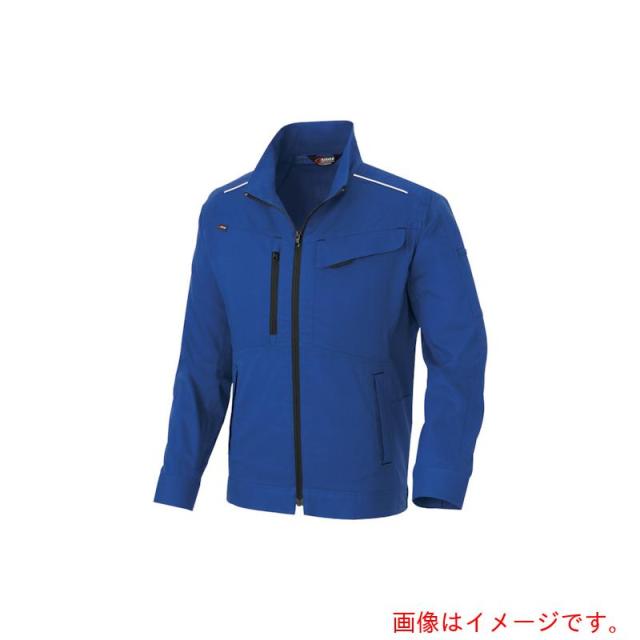 アイトス（AITOZ）　ニュームービンカット　春夏長袖ブルゾン　ロイヤルブルー　５Ｌ　【品番：AZ3330-006-5L】