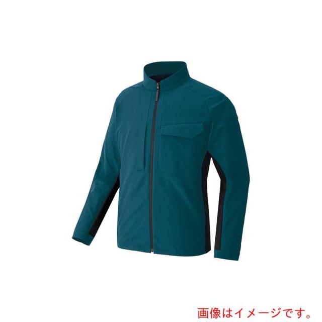 アイトス（AITOZ）　長袖ブルゾン（男女兼用）　ＴＵＬＴＥＸ　ＷＯＲＫ　ＡＺ４２３０　グリーン　５Ｌ　【品番：AZ4230-005-5L】