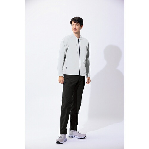 アイトス（AITOZ）　長袖ブルゾン（男女兼用）　ＴＵＬＴＥＸ　ＷＯＲＫ　ＡＺ４２３１　シルバーグレー　４Ｌ　【品番：AZ4231-003-4L】