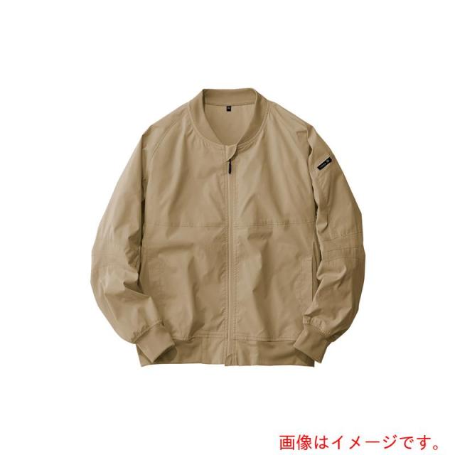 アイトス（AITOZ）　ＨＵＭＡ３Ｄストレッチブルゾン（男女兼用）ＡＺ５０１２２　ライトカーキ　３Ｌ　【品番：AZ50122-125-3L】