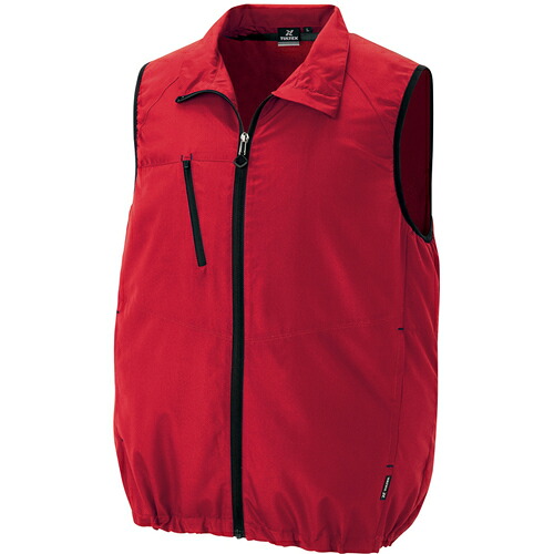 アイトス（AITOZ）　空調服用ベスト（空調服ＴＭ）　レッド　６Ｌ　【品番：AZ50196-009-6L】