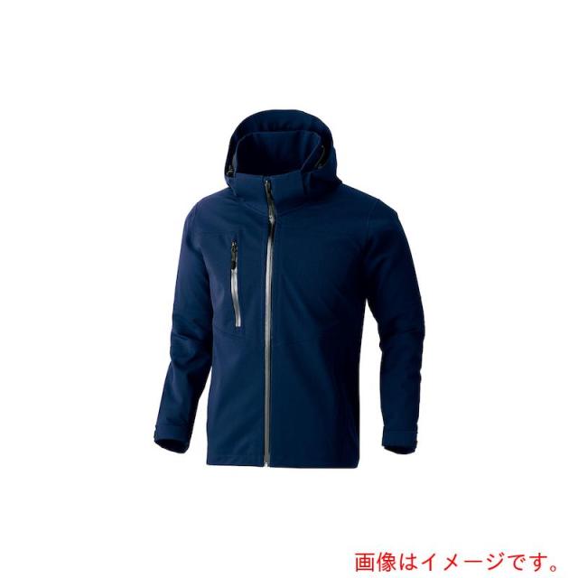 アイトス（AITOZ）　原着全天候型ストレッチジャケット（男女兼用）　ＡＺ５６２４１１　ネイビー　ＳＳ　【品番：AZ562411-008-SS】