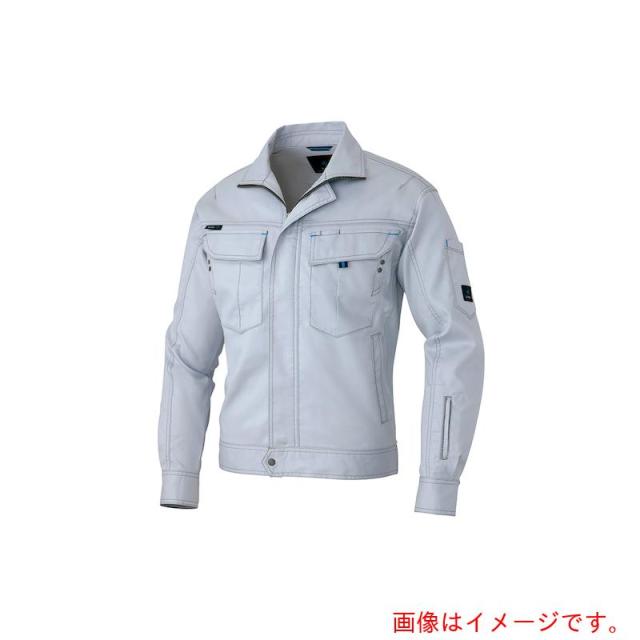 アイトス（AITOZ）　長袖ブルゾン（男女兼用）　シルバーグレー　【品番：AZ60301-003-M】