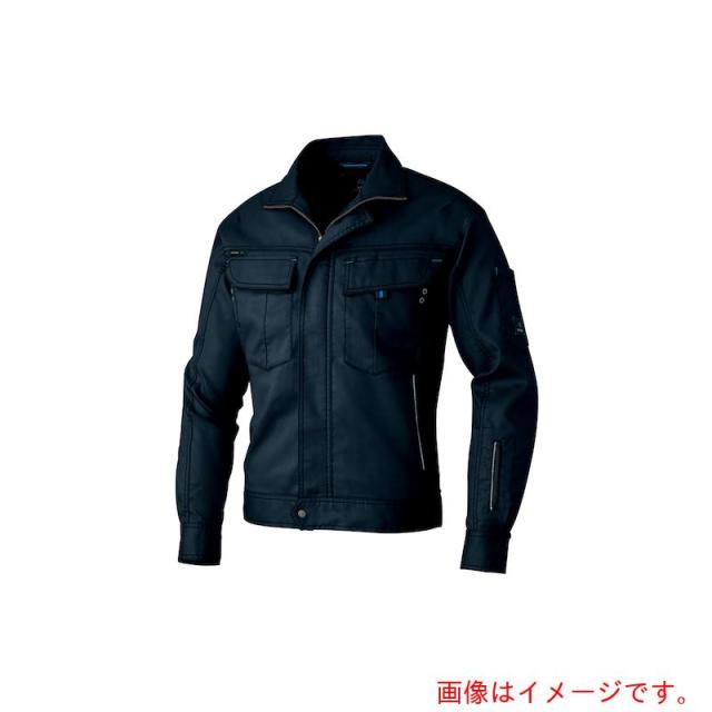 アイトス（AITOZ）　長袖ブルゾン（男女兼用）　ディープネイビー　ＳＳ　【品番：AZ60301-018-SS】