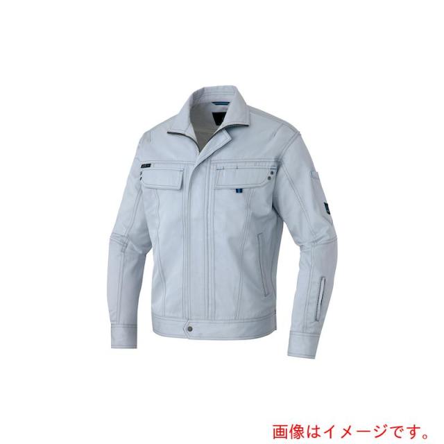 アイトス（AITOZ）　作業着　長袖ブルゾン（男女兼用）ＡＺ６０５０１　シルバーグレー　ＳＳ　【品番：AZ60501-003-SS】