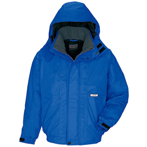 アイトス（AITOZ）　光電子防寒ブルゾン（男女兼用）　ＡＺ６１６１　ブルー　Ｌ　【品番：AZ6161-006-L】