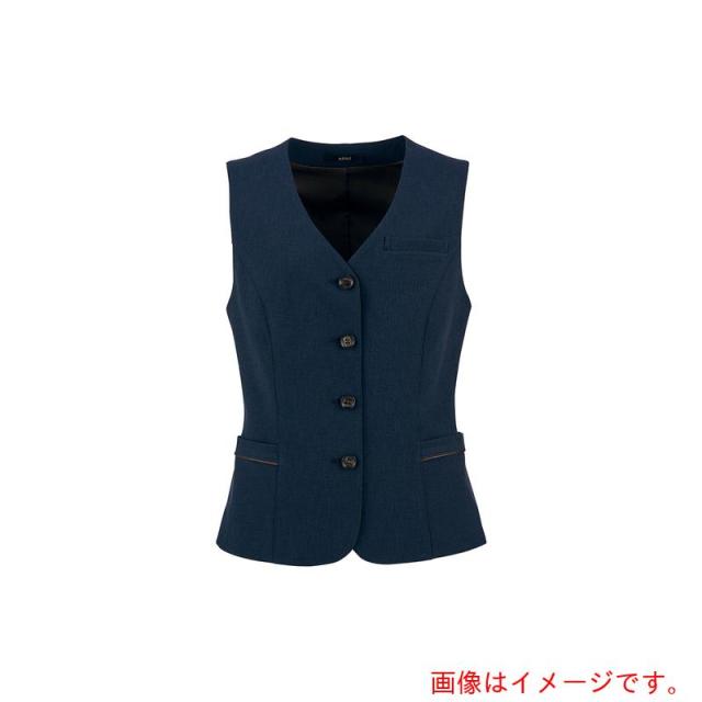 アイトス（AITOZ）　ピエ　レディースベストＡＺ６３００１１　ネイビー　１１　【品番：AZ630011-011-11】