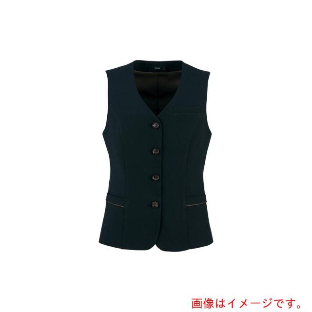 アイトス（AITOZ）　ピエ　レディースベストＡＺ６３００１１　ブラック　１３　【品番：AZ630011-099-13】