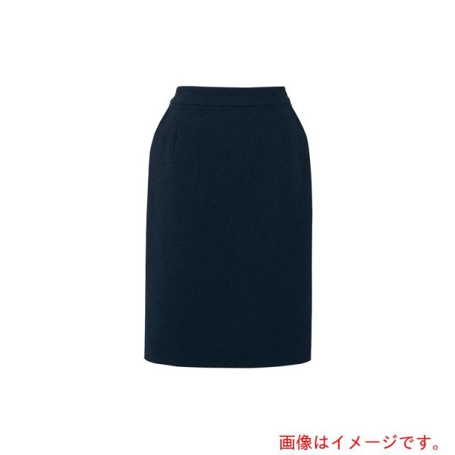 アイトス（AITOZ）　ピエ　レディースセミタイトスカートＡＺ６３００１２　ネイビー　７　【品番：AZ630012-011-7】