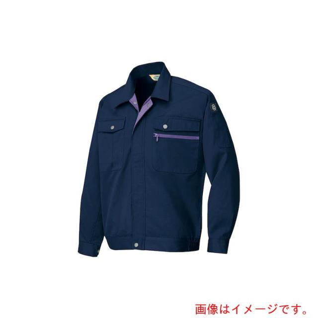 アイトス（AITOZ）　長袖ブルゾン（男女兼用）ＡＺ６３８０　ネイビー　Ｍ　【品番：AZ6380-008-M】
