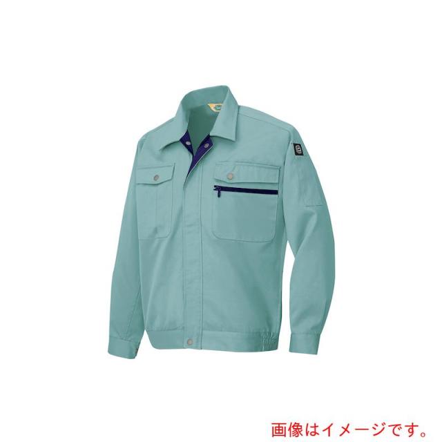 アイトス（AITOZ）　長袖ブルゾン（男女兼用）ＡＺ６３８０　サファイアブルー　６Ｌ　【品番：AZ6380-072-6L】