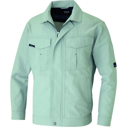 アイトス（AITOZ）　長袖サマーブルゾン（男女兼用）　シルバーグレー　Ｍ　【品番：1630-003-M】