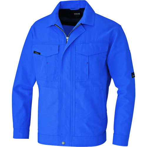 アイトス（AITOZ）　長袖サマーブルゾン（男女兼用）　ブルー　Ｍ　【品番：1630-006-M】