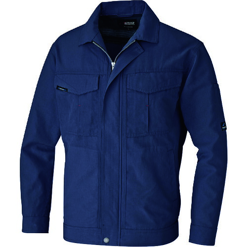 アイトス（AITOZ）　長袖サマーブルゾン（男女兼用）　ネイビー　ＳＳ　【品番：1630-008-SS】